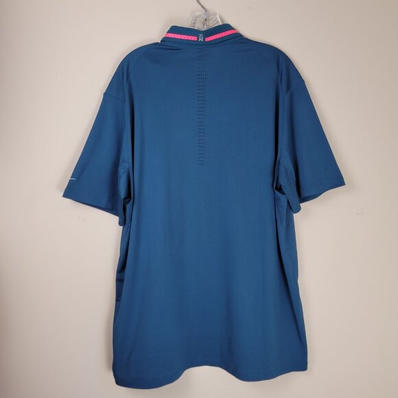 Nike Tiger Wood Collection Men Golf DRI-FIT Polo Shirt Size XXL - Picture 7 of 14